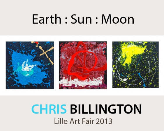 'Earth Sun Moon - Homage To Neil Armstrong' ~ Lille Contemporary Art 2013 ~ Chris Billington
