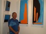Cornwall Mines and Monuments exhibition - modern art meets Cornwall heritage ~ Chris Billington at Falmouth's Spring Gallery August 2009