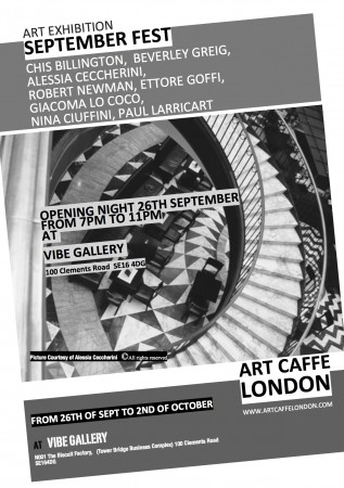 Vibe Gallery London September Fest Exhibition ~ Chris Billington