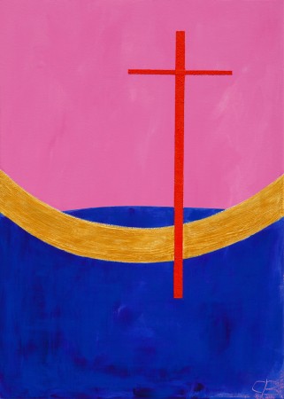 Golden Arc (2012) ~  50cm X 70cm ~ Chris Billington