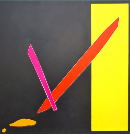 Viva Valencia (2010) ~ 80cm X 80cm ~ Chris Billington