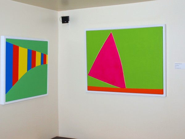 'Pendennis Point' and 'The Knap' ~ Modern Art at Zafiros ~ Chris Billington
