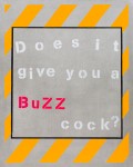 'What Do I Get' (2014) ~ 24in X 30in acrylic on canvas ~ Punk The Transatlantic Paintings ~ Chris Billington at The Gallery, Liverpool and Studio 2091 Ohio.