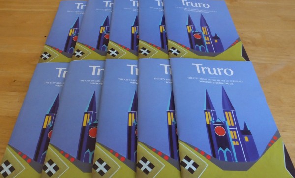 Three Spires Under Blue Skies ~ 2105 Official Truro Guide ~ Chris Billington ~ Modern Art