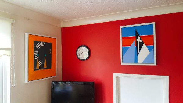 Private Collection of Chris Billington Paintings - 'Muriel', 2010, 'And Accordingly The Knowledgable Shall Proceed', 2012, - Penryn, Cornwall Dec 2016